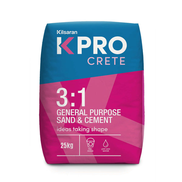 Kilsaran Sand & Cement 25kg Bag Keans Claremorris