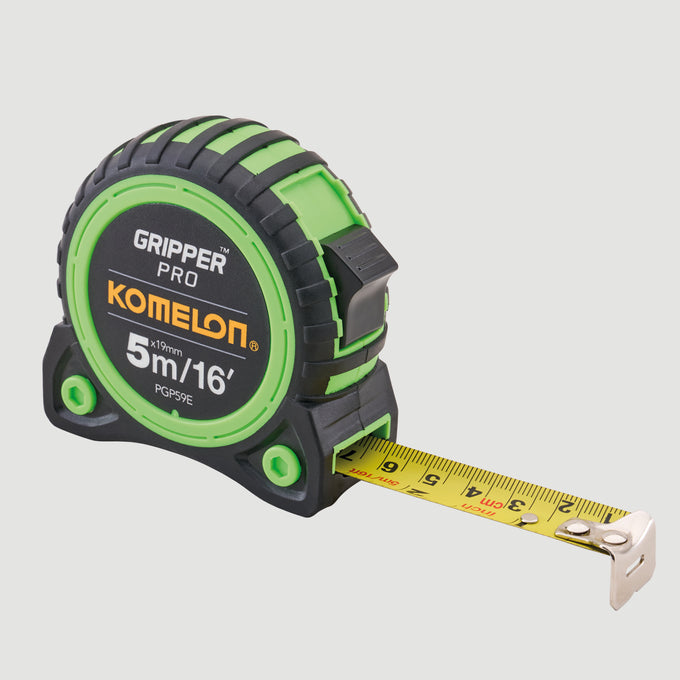 Komelon 5m (16ft) Hi-Vis Gripper Tape | XMS26TAPE5 Keans Claremorris