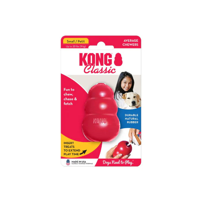 KONG Classic Red Dog Toy – Sizes S to XXL - Image 2