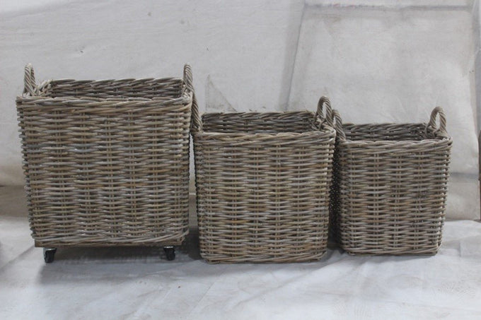 Kubu Baskets Square Large (Large with wheels) | Keans Claremorris