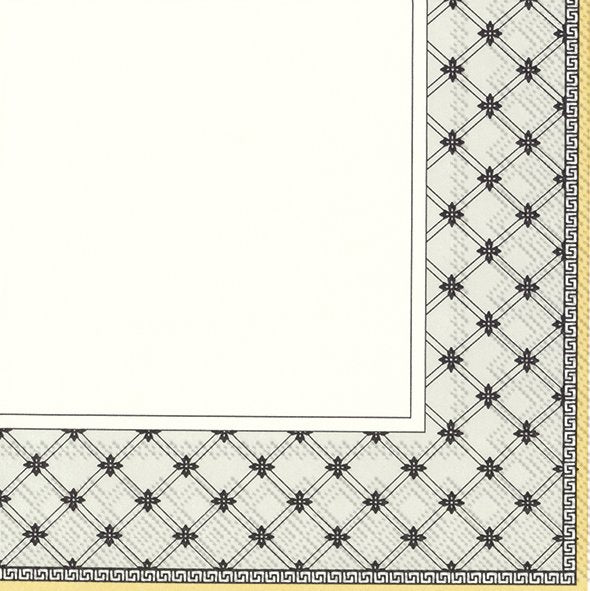 Audun Promenade Lunch Napkins 20-pack, 33x33 cm, eco-friendly cellulose, classic scenic design by Villeroy & Boch – Keans