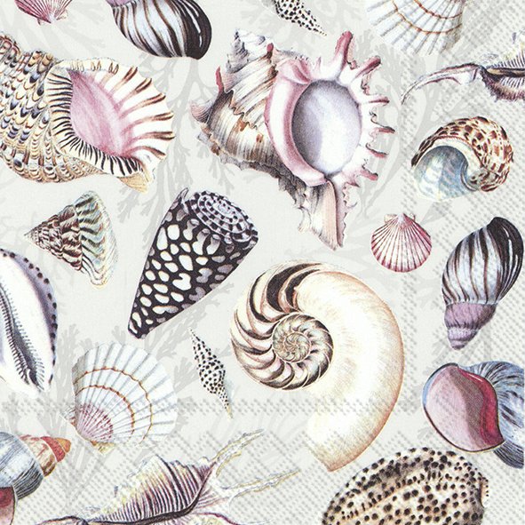 Shells Of The Sea Nature Lunch Napkins