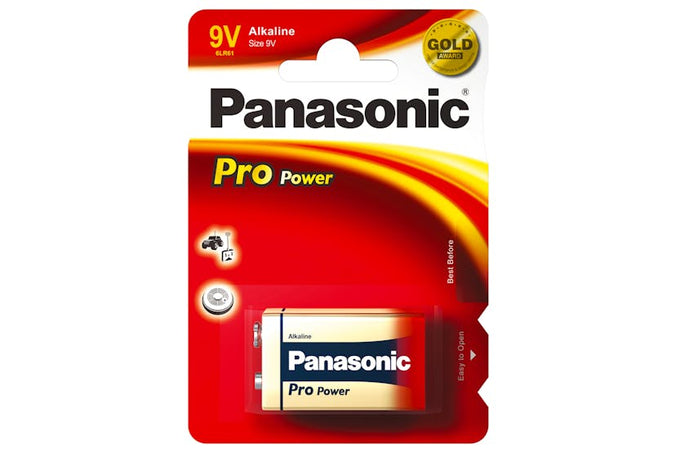 Panasonic Power Pro 9V Gold Battery - Image 1