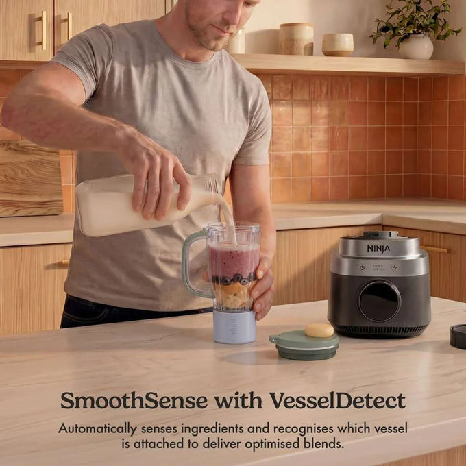 Ninja CrushBoss 3-in-1 Kitchen System with Food Processor – Onyx | LB401UKBK - Image 4