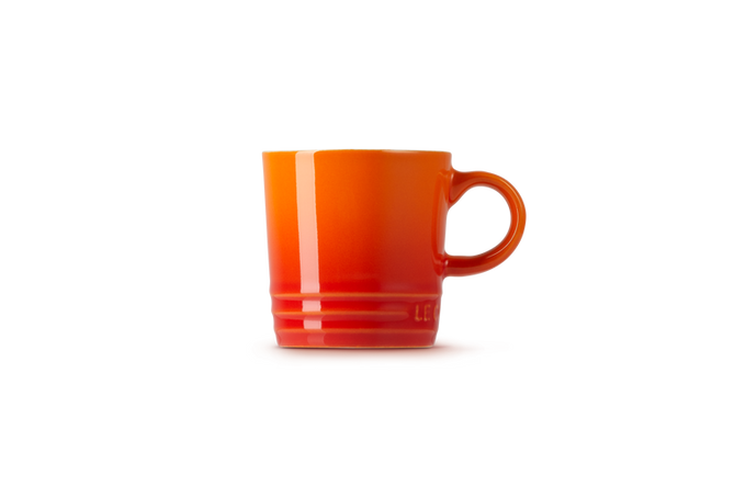 Le Creuset Stoneware Espresso Mug 100ml in Volcanic color – durable, stylish coffee cup | Keans Claremorris