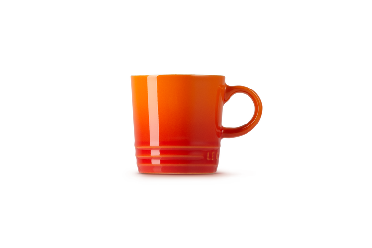 Le Creuset Stoneware Espresso Mug 100ml in Volcanic color – durable, stylish coffee cup | Keans Claremorris