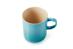 Le Creuset Stoneware Mug in Teal - Durable, Vibrant Ceramic Coffee Cup | Available at Keans Claremorris
