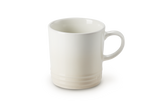 Le Creuset 350ml Meringue stoneware mug, durable, heat-retentive, scratch-resistant glaze – available at Keans Claremorris.
