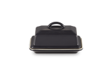 Le Creuset Satin Black stoneware butter dish, thermoresistant, scratch-resistant glaze, dishwasher safe – Keans Claremorris