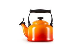 Le Creuset Traditional 2L Volcanic Kettle, durable enamel finish, perfect for boiling water - Keans Claremorris