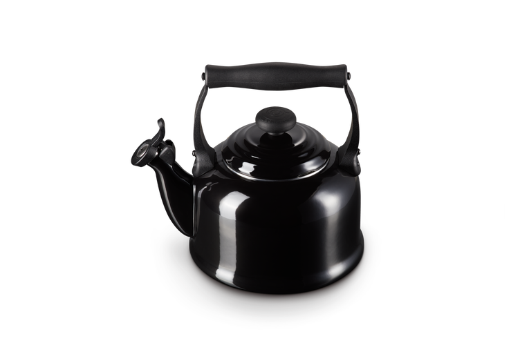 Le Creuset Traditional 2L Kettle in Black Onyx – Durable Cast Iron, Stylish Design | Available at Keans Claremorris
