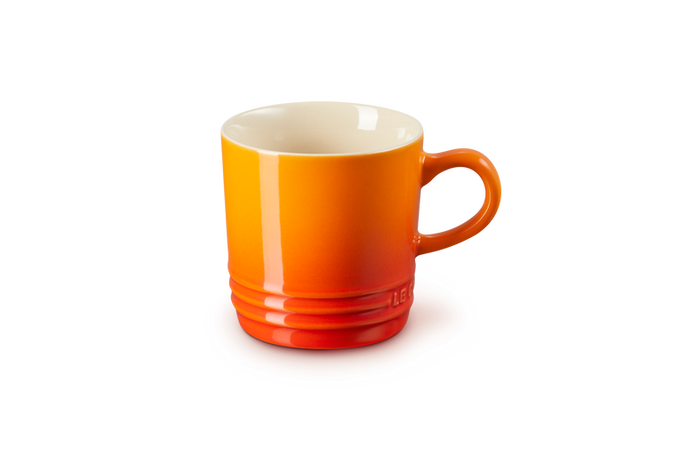 Le Creuset 200ml Volcanic stoneware cappuccino mug, heat-retentive, scratch-resistant, dishwasher safe – Keans Claremorris