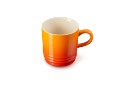 Le Creuset Stoneware Cappuccino Mug 200ml Volcanic - Durable, vibrant design | Available at Keans Claremorris