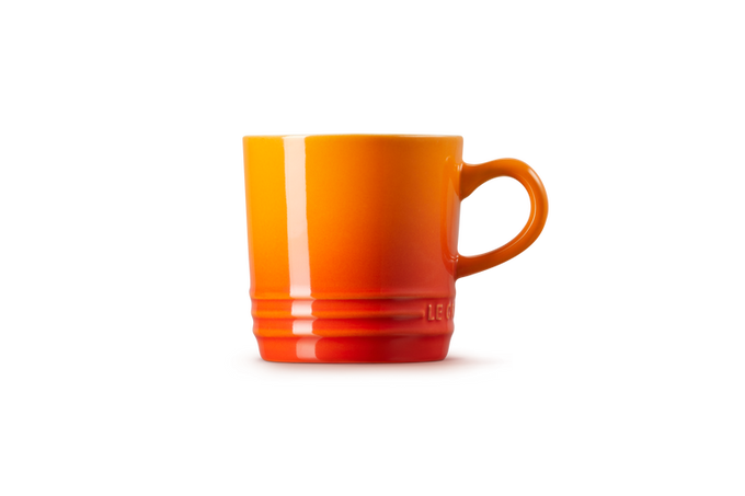 Le Creuset Stoneware Cappuccino Mug 200ml Volcanic - Durable, vibrant design | Keans Claremorris