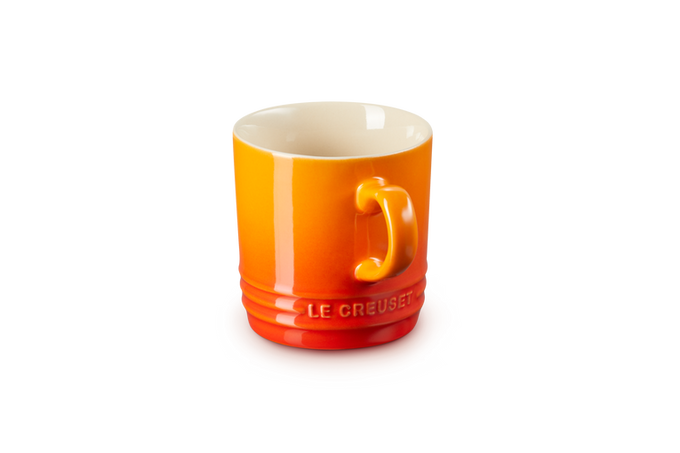 Le Creuset Stoneware Cappuccino Mug 200ml Volcanic color - Durable ceramic, stylish design | Keans Claremorris