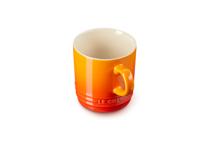 Le Creuset Stoneware Cappuccino Mug 200ml Volcanic - Durable, vibrant design | Keans Claremorris