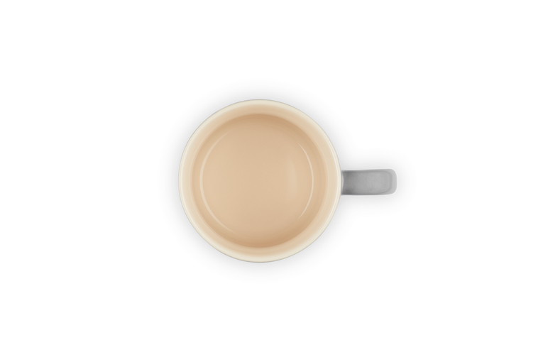 Le Creuset Stoneware Cappuccino Mug 200ml in Flint color – durable, stylish coffee cup | Keans Claremorris