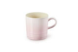 Le Creuset 200ml stoneware cappuccino mug in shell pink, scratch-resistant, heat-retentive, dishwasher safe – Keans
