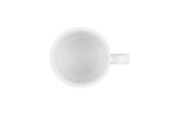 Le Creuset 350ml White Stoneware Mug, durable and stylish, available at Keans Claremorris.