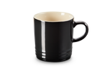 Le Creuset Stoneware Mug 350ml Black Onyx, durable scratch-resistant glaze, heat-retentive, dishwasher safe – Keans