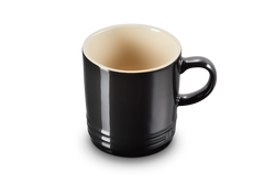 Le Creuset 350ml Black Onyx Stoneware Mug - Durable, Stylish Coffee Cup | Keans Claremorris