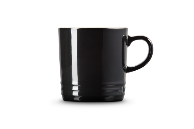 Le Creuset 350ml Black Onyx Stoneware Mug - Durable, Stylish Coffee Cup | Keans Claremorris