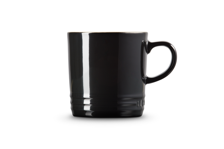 Le Creuset 350ml Black Onyx Stoneware Mug - Durable, Stylish Coffee Cup | Keans Claremorris