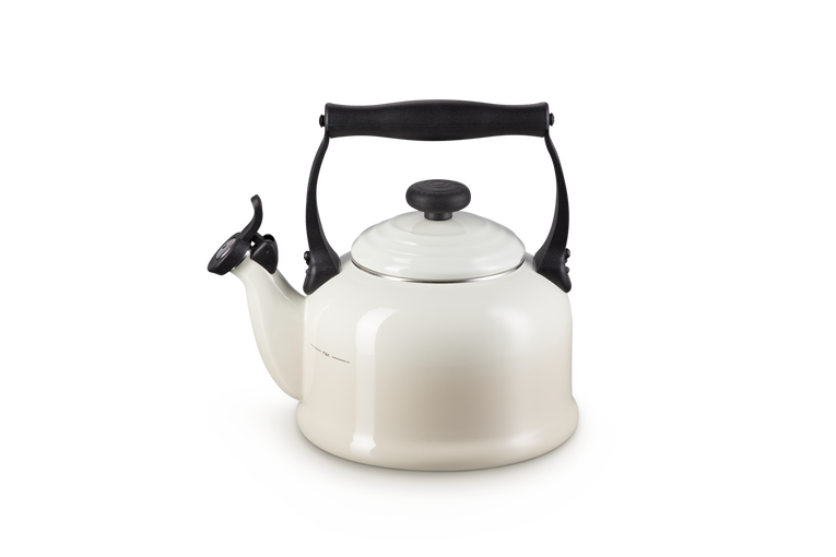 Le Creuset Traditional 2L Meringue Kettle, durable enamel finish, available at Keans Claremorris.