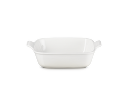 Le Creuset Heritage Square Dish 23cm Meringue color, durable stoneware bakeware – Keans Claremorris
