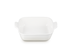 Le Creuset Heritage Square Dish 23cm Meringue - Durable stoneware baking dish | Keans Claremorris