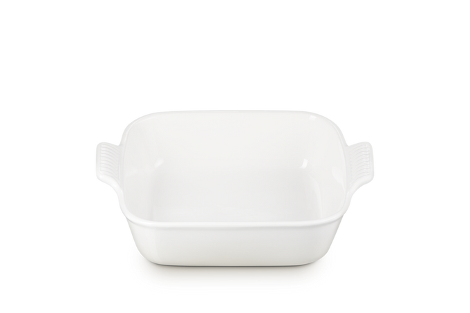 Le Creuset Heritage Square Dish 23cm Meringue - Durable stoneware baking dish | Keans Claremorris