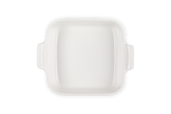 Le Creuset Heritage Square Dish 23cm Meringue color, durable stoneware baking dish – Keans Claremorris