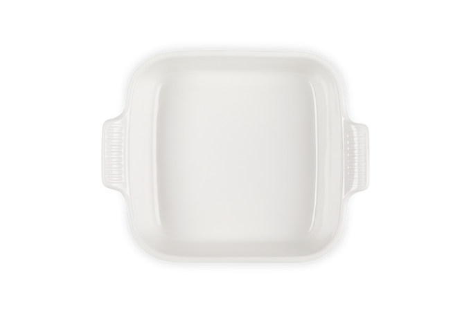 Le Creuset Heritage Square Dish 23cm Meringue color, durable stoneware baking dish – Keans Claremorris