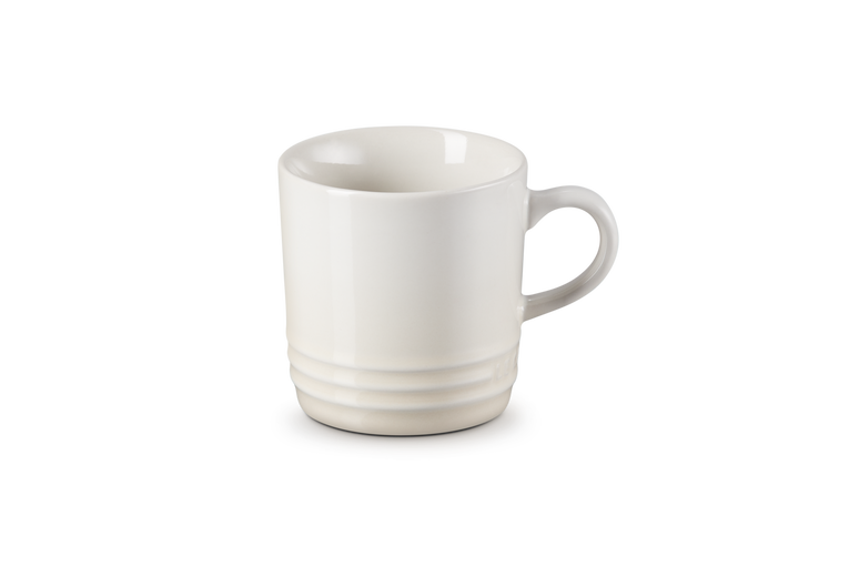 Le Creuset 200ml Meringue stoneware cappuccino mug, heat-retentive, scratch-resistant, dishwasher safe – Keans Claremorris