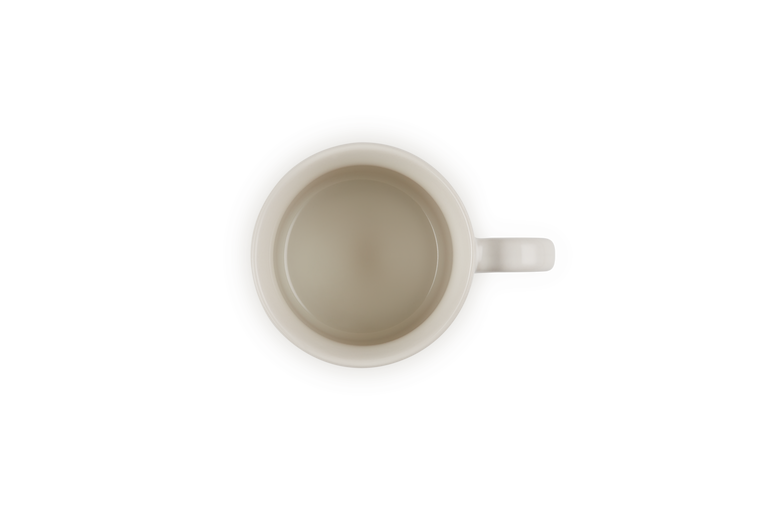 Le Creuset Stoneware Cappuccino Mug 200ml in Meringue color – durable, stylish drinkware | Keans Claremorris