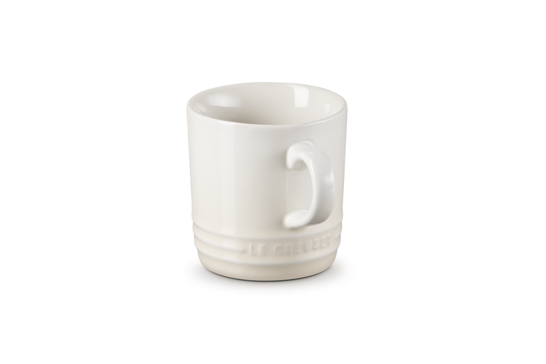 Le Creuset Stoneware Cappuccino Mug 200ml in Meringue color – durable, stylish, from Keans Claremorris