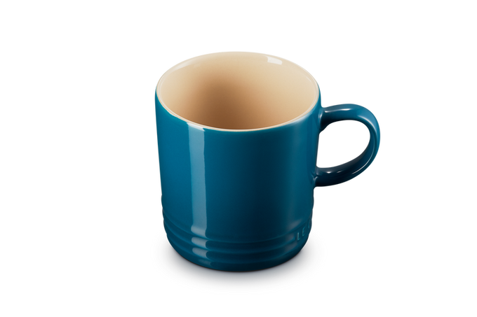 Le Creuset 350ml Stoneware Mug in Deep Teal – Durable, Stylish Coffee Cup | Keans Claremorris