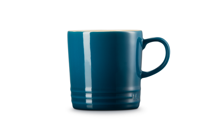Le Creuset 350ml Stoneware Mug in Deep Teal – Durable, Stylish Coffee Cup | Keans Claremorris