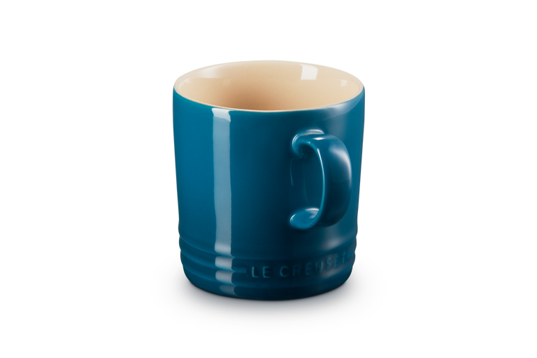 Le Creuset 350ml Stoneware Mug in Deep Teal – Durable, Stylish Coffee Cup | Keans Claremorris