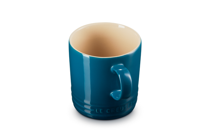 Le Creuset 350ml Stoneware Mug in Deep Teal – Durable, Stylish Coffee Cup | Keans Claremorris