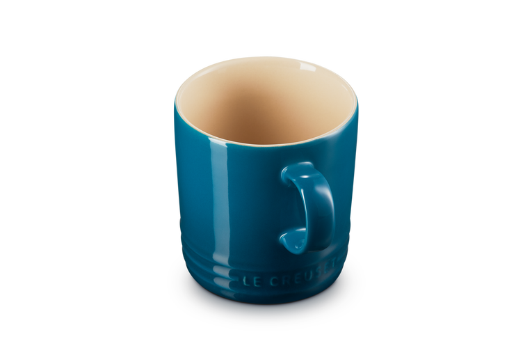 Le Creuset 350ml Stoneware Mug in Deep Teal – Durable, Stylish Coffee Cup | Keans Claremorris