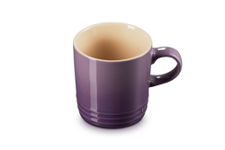 Le Creuset 350ml Ultra Violet Stoneware Mug, durable and vibrant, available at Keans Claremorris.