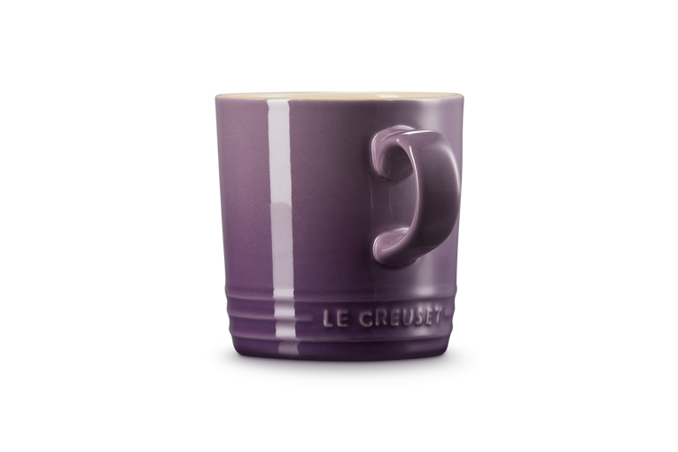 Le Creuset 350ml Ultra Violet Stoneware Mug, durable and vibrant, available at Keans Claremorris.