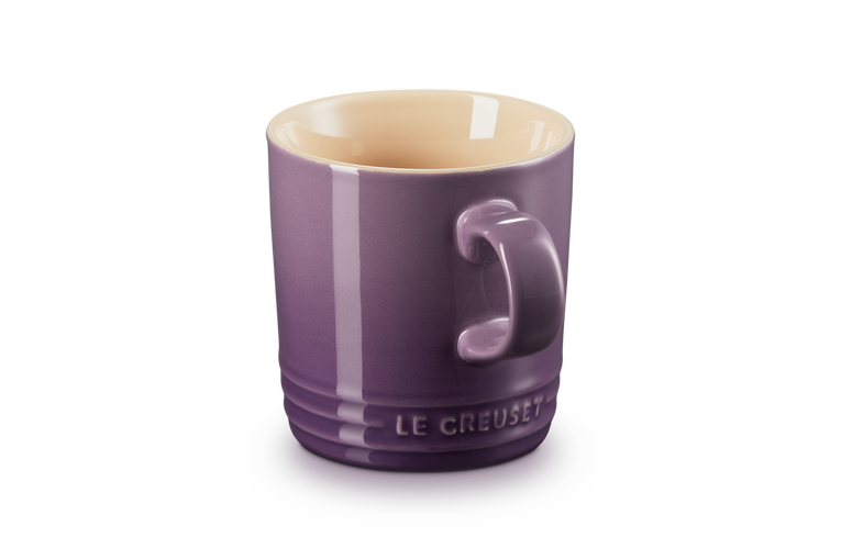 Le Creuset 350ml Ultra Violet Stoneware Mug, durable and vibrant, available at Keans Claremorris.