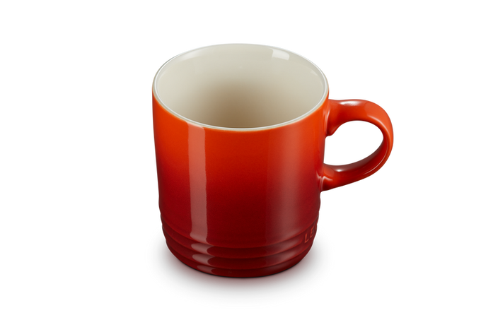 Le Creuset Stoneware Mug Cerise 0.35L, durable scratch-resistant glaze, heat-retentive, dishwasher safe – Keans Claremorris