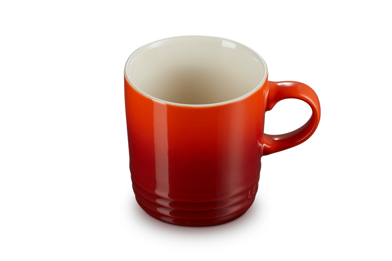 Le Creuset Stoneware Mug Cerise 0.35L, durable scratch-resistant glaze, heat-retentive, dishwasher safe – Keans Claremorris