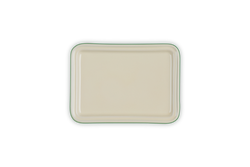 Le Creuset Butter Dish with Bamboo Lid, durable ceramic, stylish kitchen storage – available at Keans Claremorris.