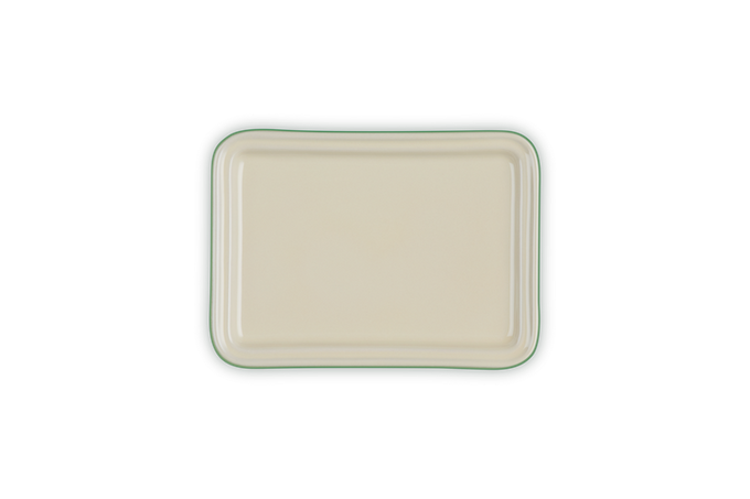 Le Creuset Butter Dish with Bamboo Lid, durable ceramic, stylish kitchen storage – available at Keans Claremorris.