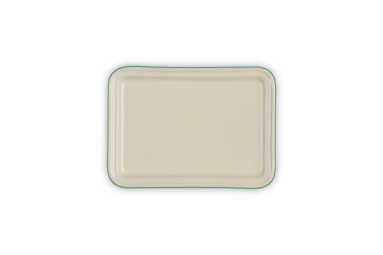 Le Creuset Butter Dish with Bamboo Lid, durable ceramic, stylish kitchen storage – available at Keans Claremorris.