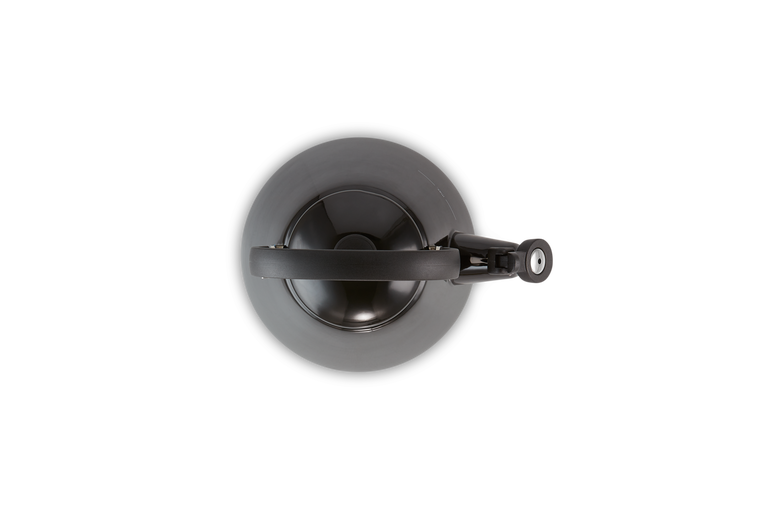 Le Creuset Kone Kettle 1.6L Black enamel kettle, durable stovetop tea kettle - Keans Claremorris